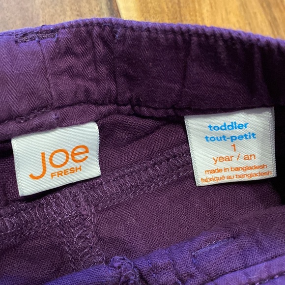 Girls Size 12-18 Months Cotton Shorts- Bundle of 3: GAP, Joe Fresh & Bassini - Picture 6 of 10